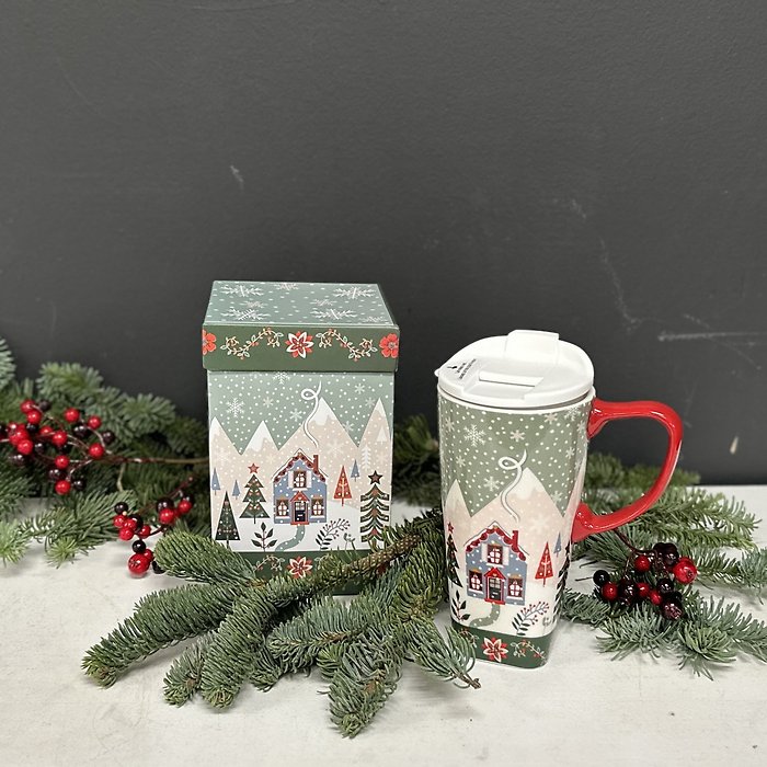 Coffee Break Christmas Mug