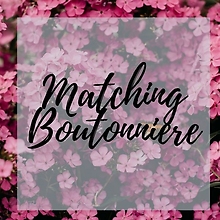 Matching Boutonniere