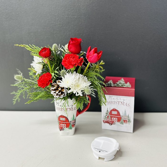 Coffee Break Christmas Mug