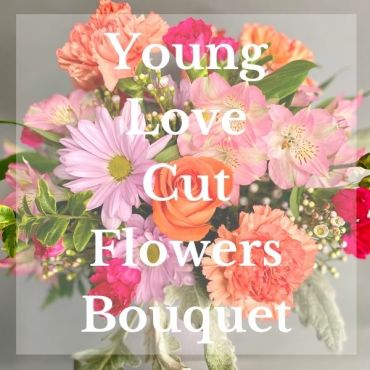 Young Love Cut Flowers Bouquet