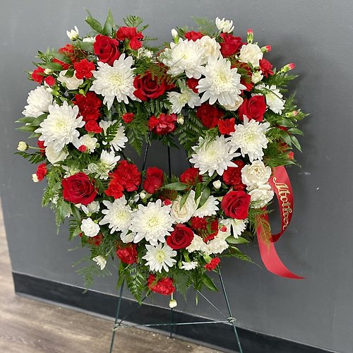 Loving Heart Standing Spray