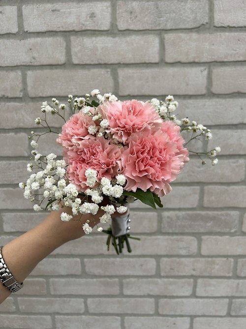 Carnation Posy Prom Bouquet