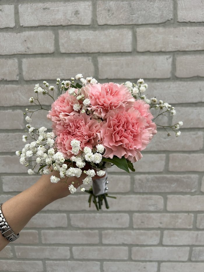 Carnation Posy Prom Bouquet
