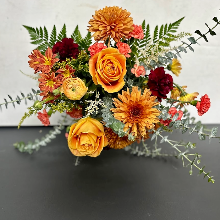 Copper & Clove Wrapped bouquet