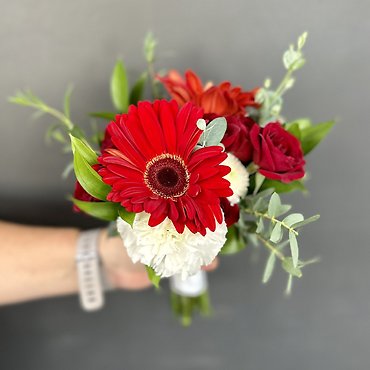 Dance Bouquet-Red & White