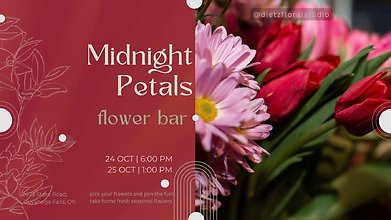 Midnight Petals: Moody Bouquet Bar 10/24 6P Cuyahoga Falls