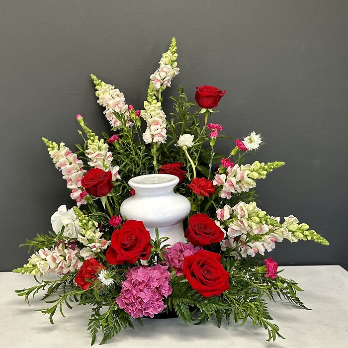 Loving Thoughts Urn Wreath