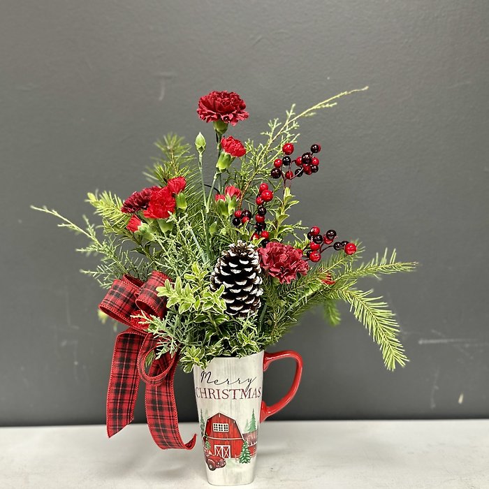 Coffee Break Christmas Mug