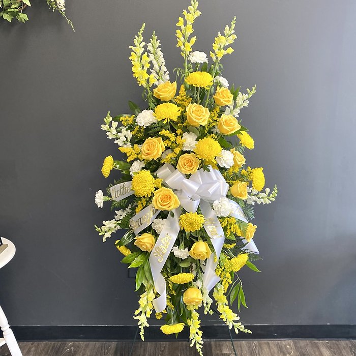 Golden Glow Standing Spray