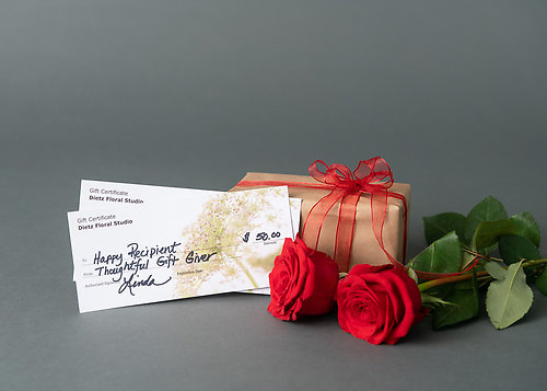 $25 Gift Certificate