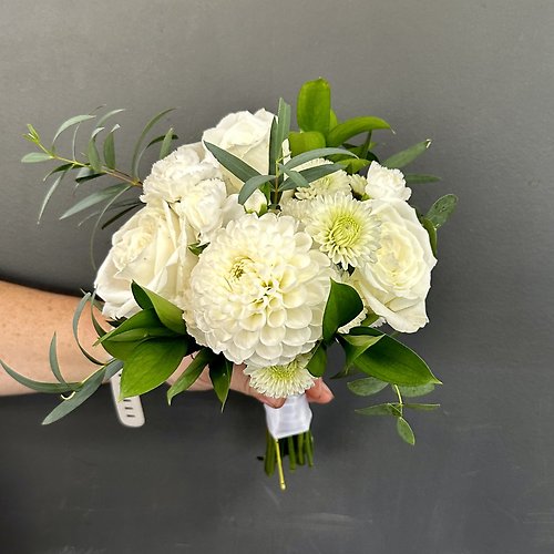 Dance Bouquet, All White