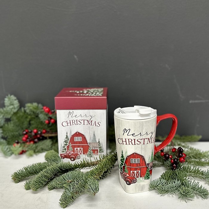 Coffee Break Christmas Mug