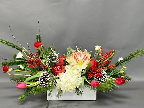 Silent Night centerpiece