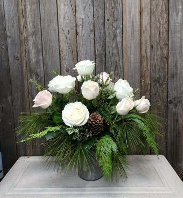 Winter Dream Rose Arrangement