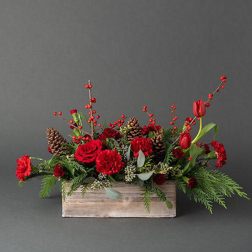 Christmas Woodland Centerpiece