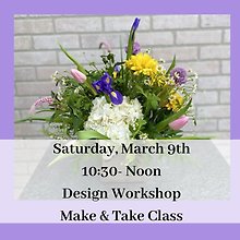 Spring Has Sprung Design Class March 9th